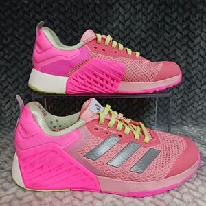 Adidas Dropset 3 Trainer Women's Cross Training Shoes Semi Pink Spark Size 5